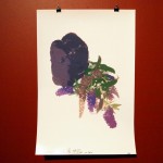 Ian MillissBuddleia and Lump of Coal,  2012inkjet on paper