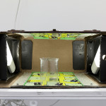 Whodunnit Box (based on Cluedo)
suitcase, photocopies, lights, perspex