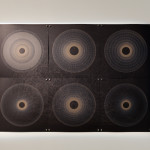 Ben Denham
Evolution and ecology: spiral set no. 3, 2016 445nm laser on paper
70 x 100 cm