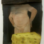 Cheese Pervert, 2016
Oil on canvas, 75 x 40 cm