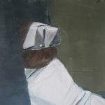 Disappearing Nurse, 2011
Oil on canvas paper, 25 x 15 cm