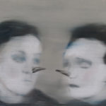 Couple, 2011
Oil on paper, 42 x 29.7 cm