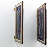 Widow (left) / Widows (right)
found screen print frames, collage, mixed media
Luke Parker, 2015